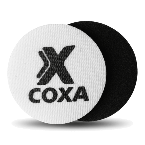 COXA Kardborrestickers 4 stora - coxacarry.com