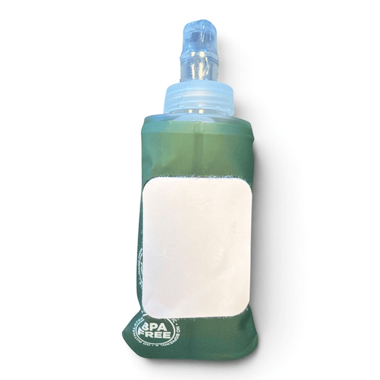 COXA Softflask 150 ml med kardborre grön - coxacarry.com
