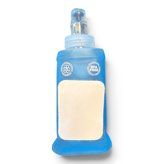 COXA Softflask 150 ml med kardborre Ljusblå - coxacarry.com