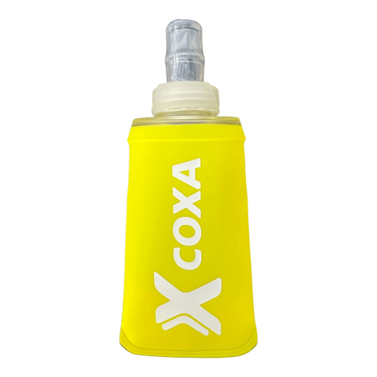 COXA Softflaska 150 ml Gul med kardborre - coxacarry.com