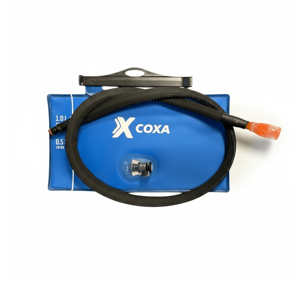 COXA Vätskeblåsa 1,2l med isolerad race - slang - Coxacarry.com